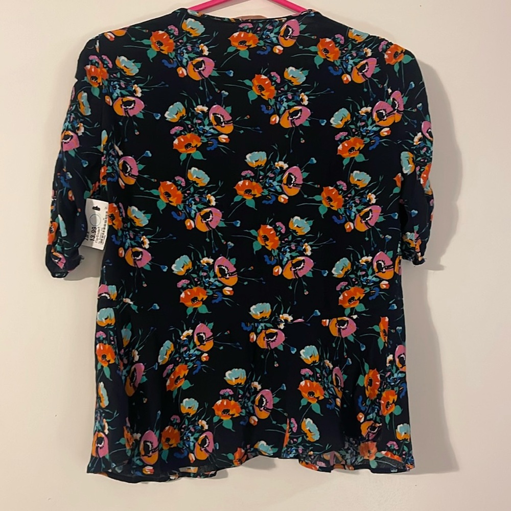 Zara Floral Blouse - Picture 3 of 3